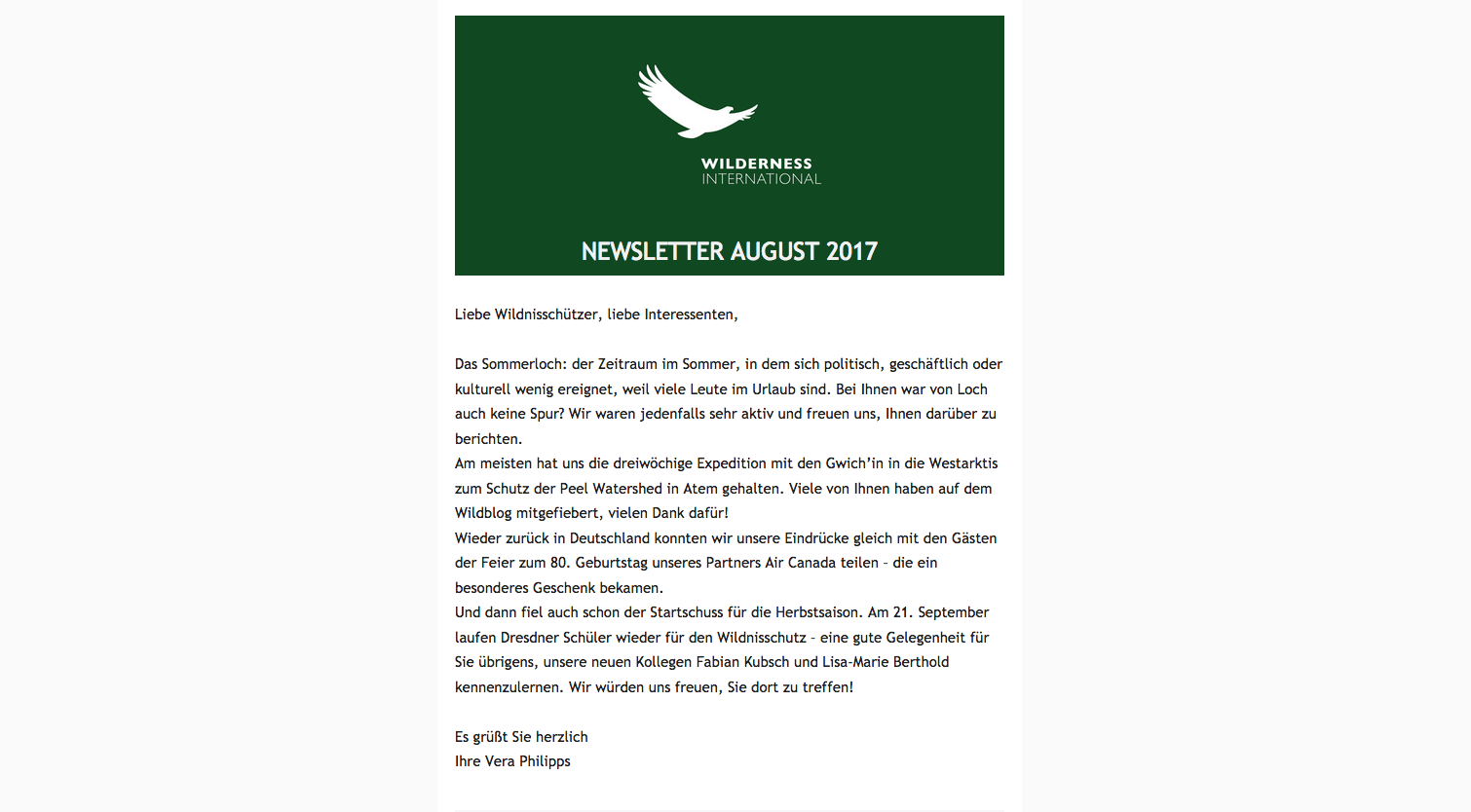 Wilderness International